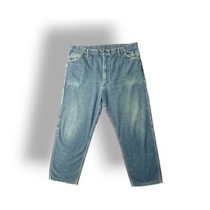 VINTAGE 1970'S BIG MAC DENIM JEANS- SIZE 44"X32"